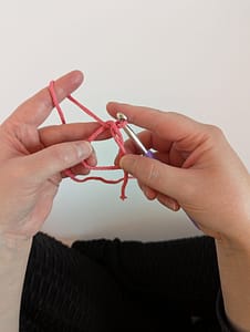 Magic ring in crochet